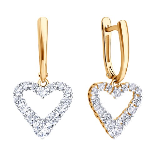 Серьги (Au 375) 0200753-4