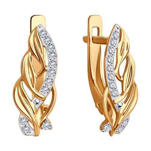 Серьги (Au 375) 029996-4