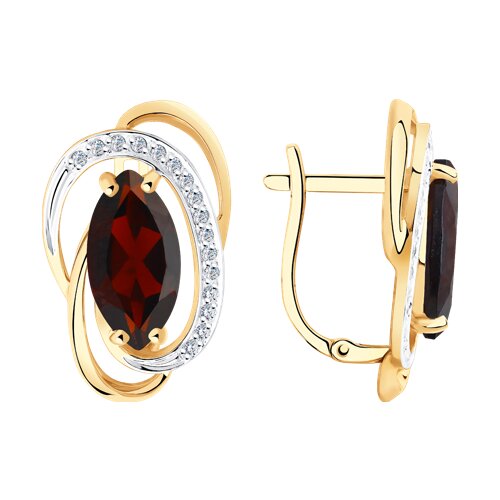 Серьги (Au 585) 727201