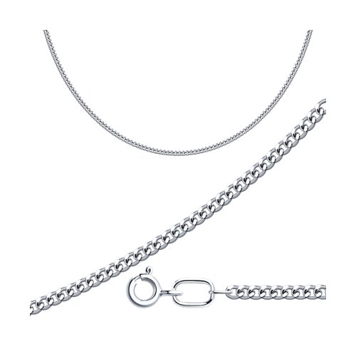 Цепь панцирь (Ag 925) 96-180-02060-1