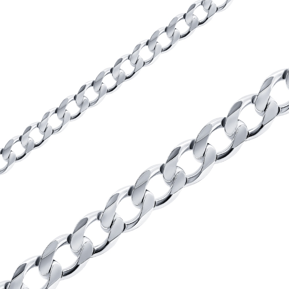 Цепь панцирь (Ag 925) ПГр 060-40