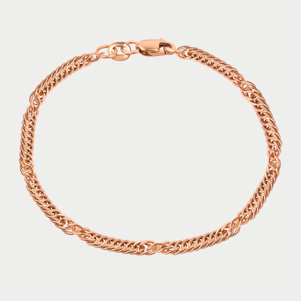 Браслет сингапур (Au 585) НБ 12-028ПГ-0.50