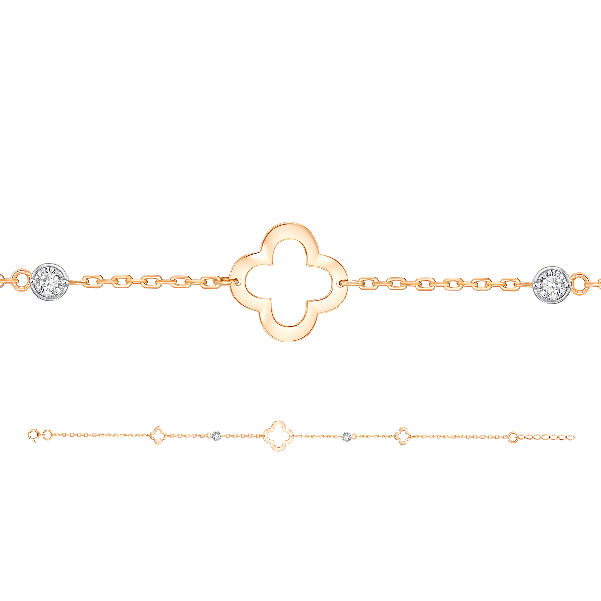 Браслет (Au 585) 03-3817