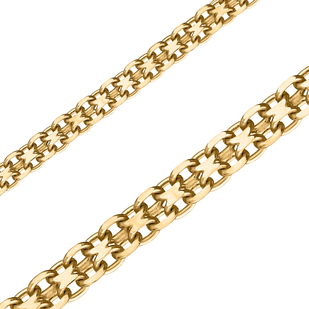 Браслет бисмарк машинный (Ag 925) БСГК 050-17