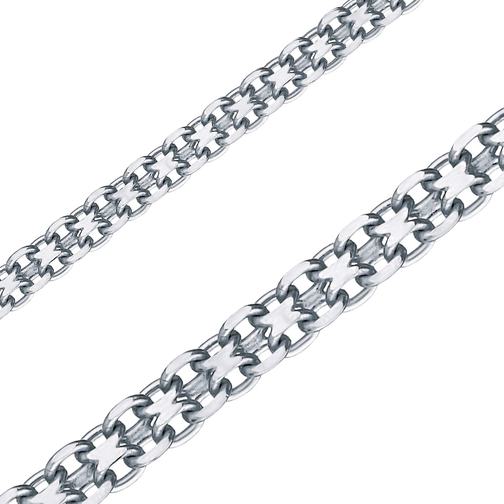 Браслет бисмарк машинный (Ag 925) БСр 050-16