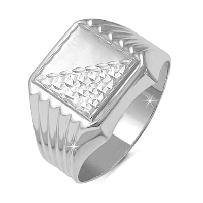 Кольцо печатка (Ag 925) с040110