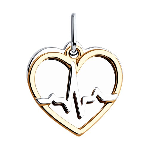 Подвеска сердце (Ag 925) 94-130-02105-2