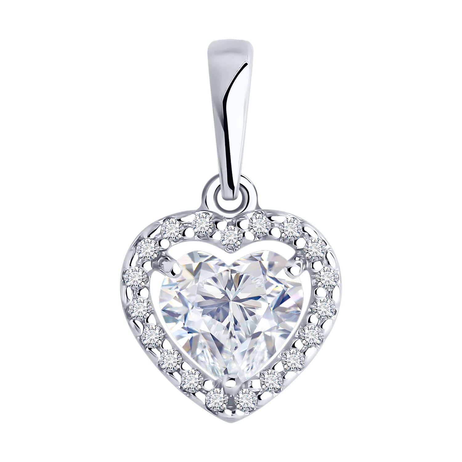 Подвеска сердце (Ag 925) 94033256