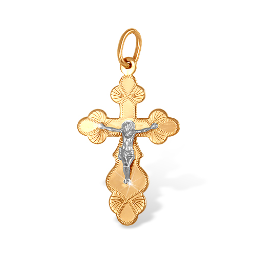 Крест (Au 375) П7500162