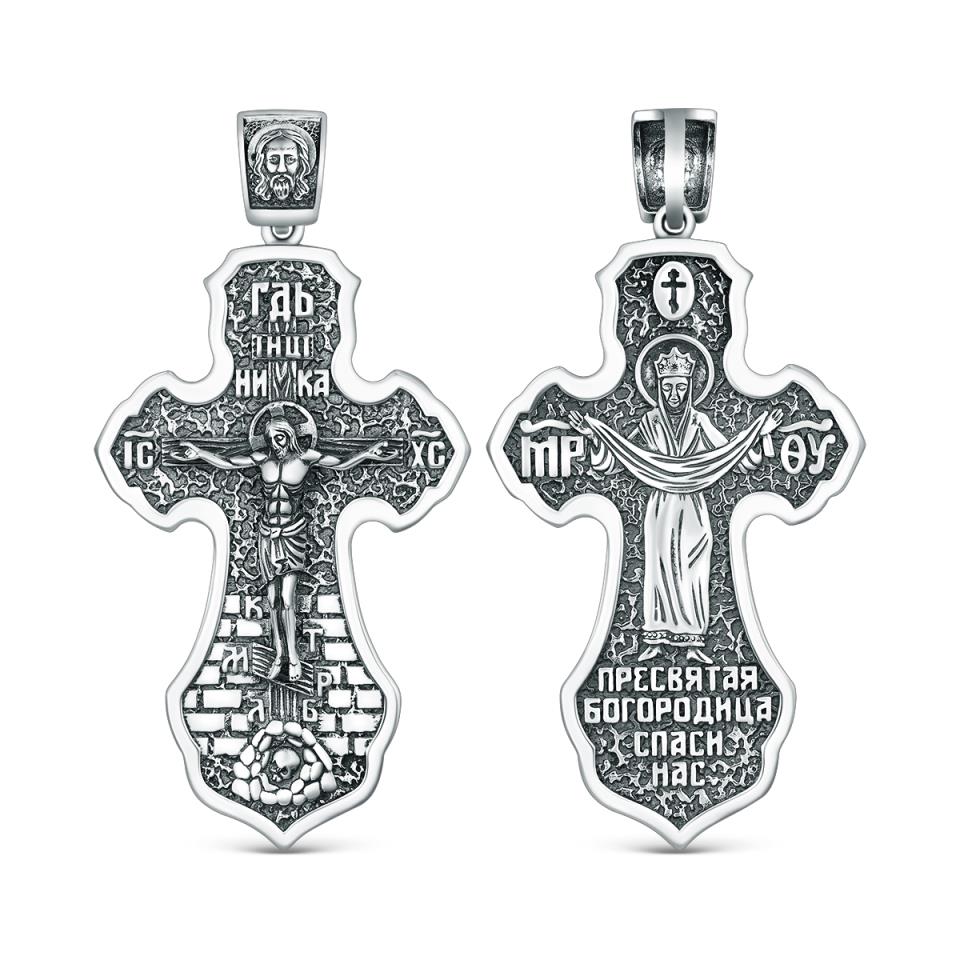 Крест (Ag 925) ПК-015-3ч