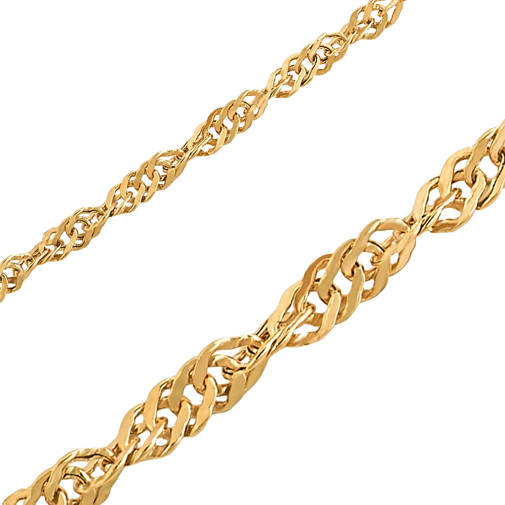 Цепь сингапур (Ag 925) СГК 035-45