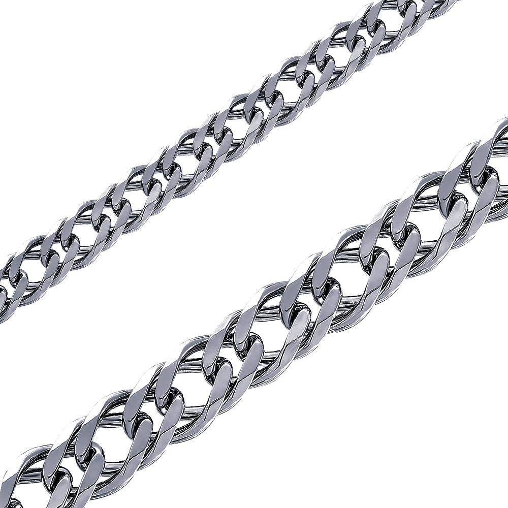 Цепь ромб двойной (Ag 925) РДч 050-55