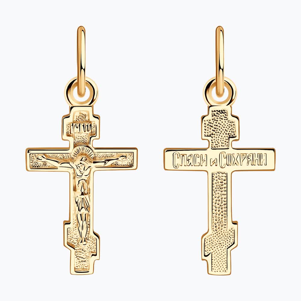 Крест (Au 375) 120187-4