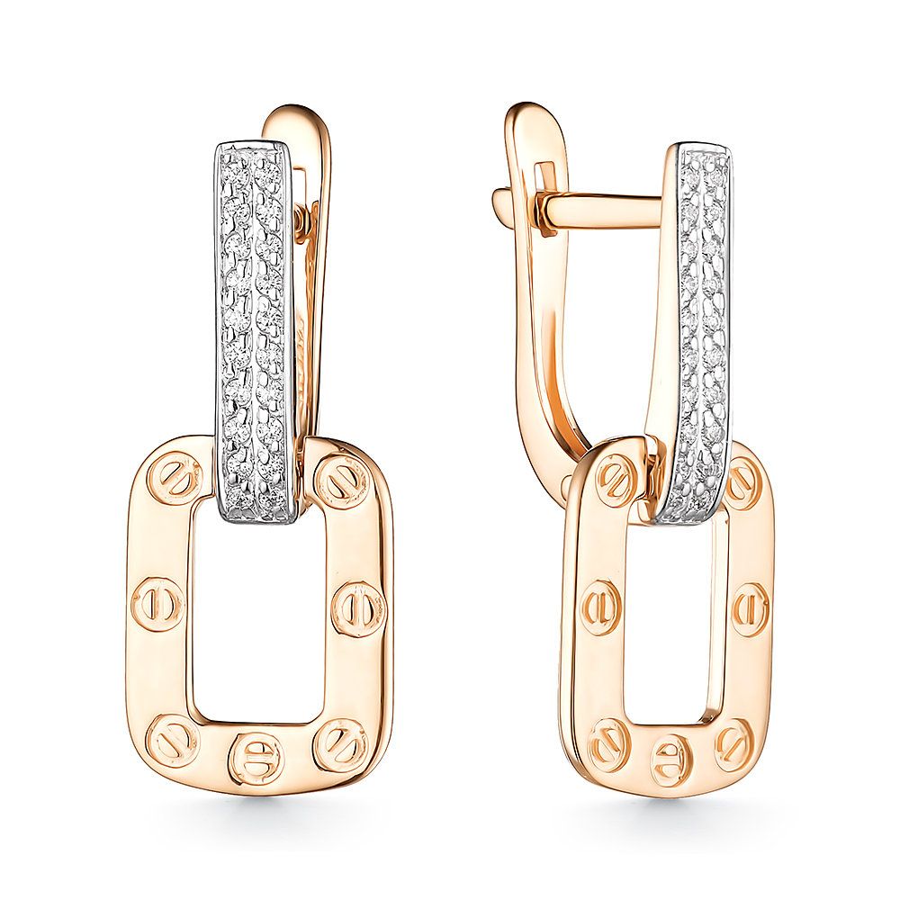 Серьги (Au 585) с4178