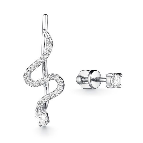 Серьга каффа (Ag 925) 901022223