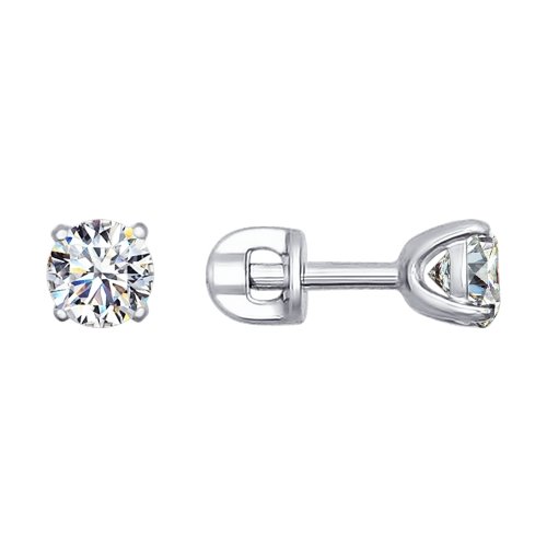 Серьги пусеты (Au 585) 81020199