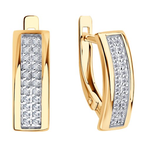 Серьги (Au 585) 51-120-02801-1