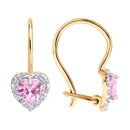 Серьги (Au 585) 0200564