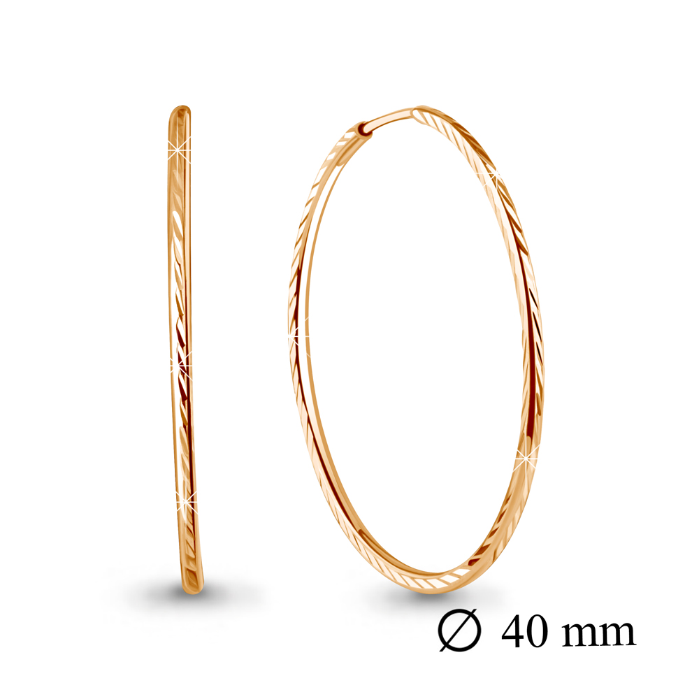 Серьги конго (Ag 925) 32221з.6