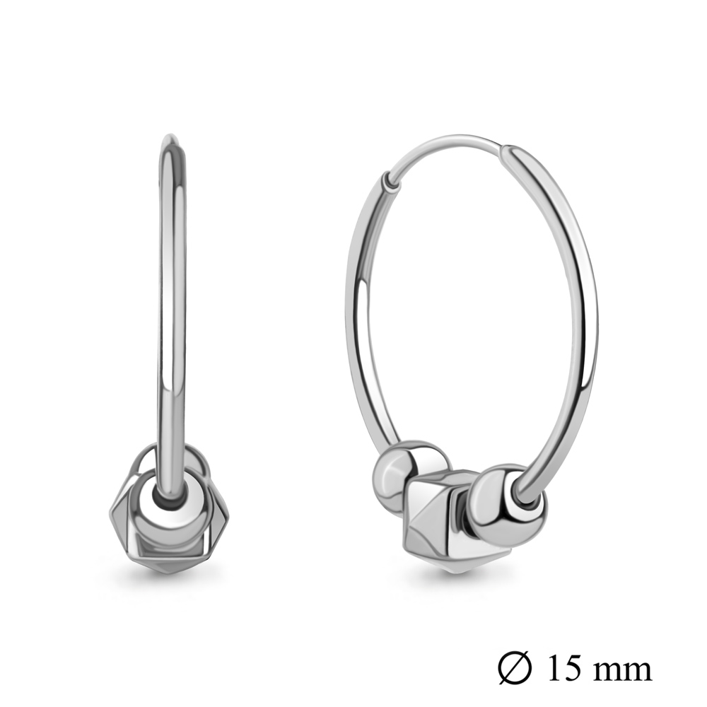 Серьги конго (Ag 925) 34567.5