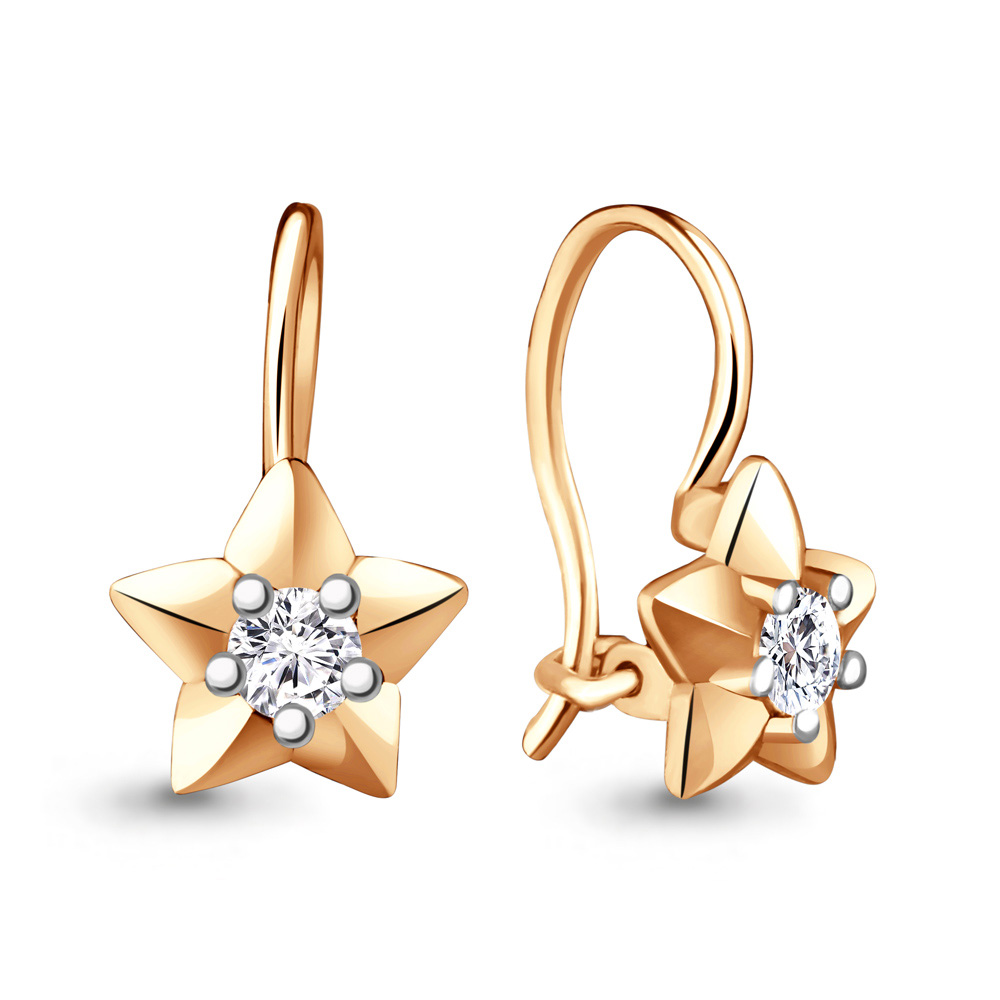 Серьги (Au 585) 43893.1