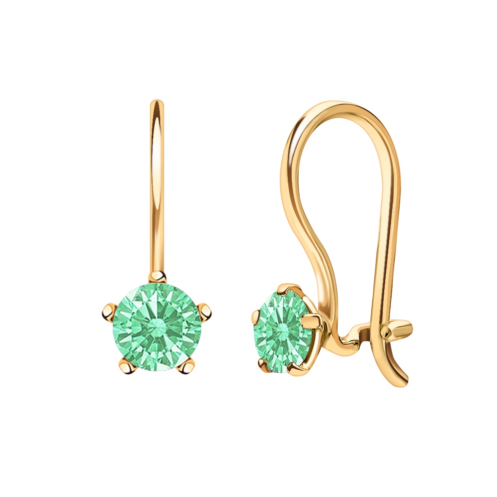 Серьги (Au 585) 2807sw9