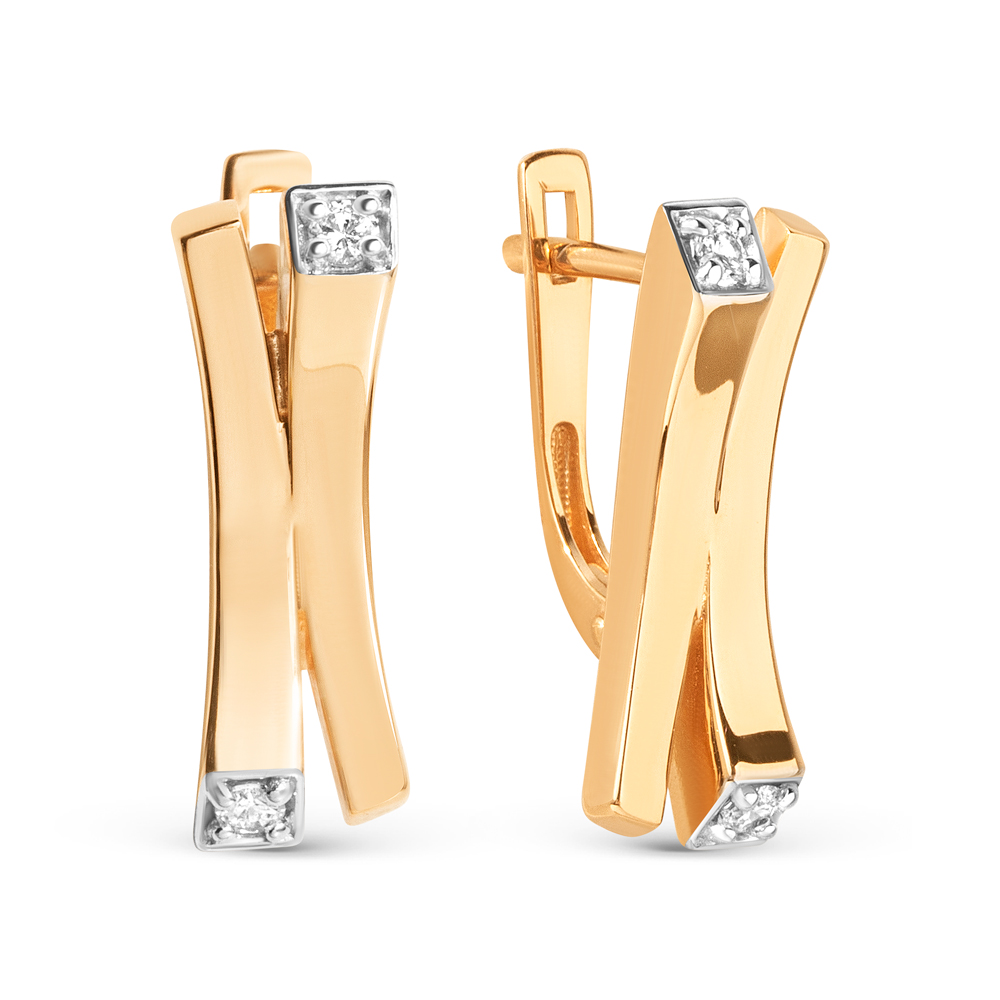 Серьги (Au 585) 021102-1102