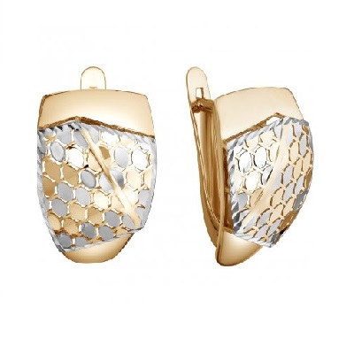 Серьги (Au 585) РАСд984-3887