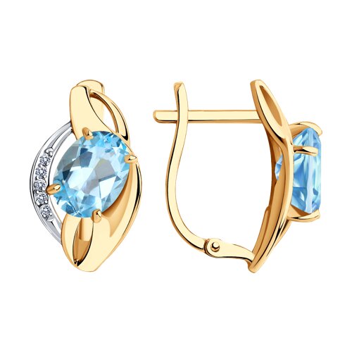 Серьги (Au 585) 727082