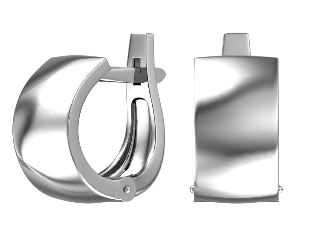 Серьги (Ag 925) 0201384-00245