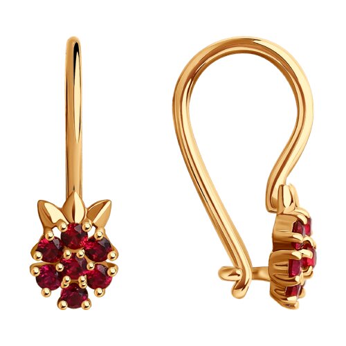 Серьги (Au 585) 0200033