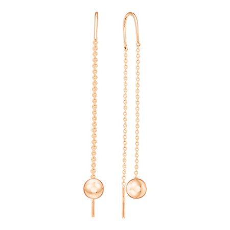 Серьги продевки (Au 585) 02-8315