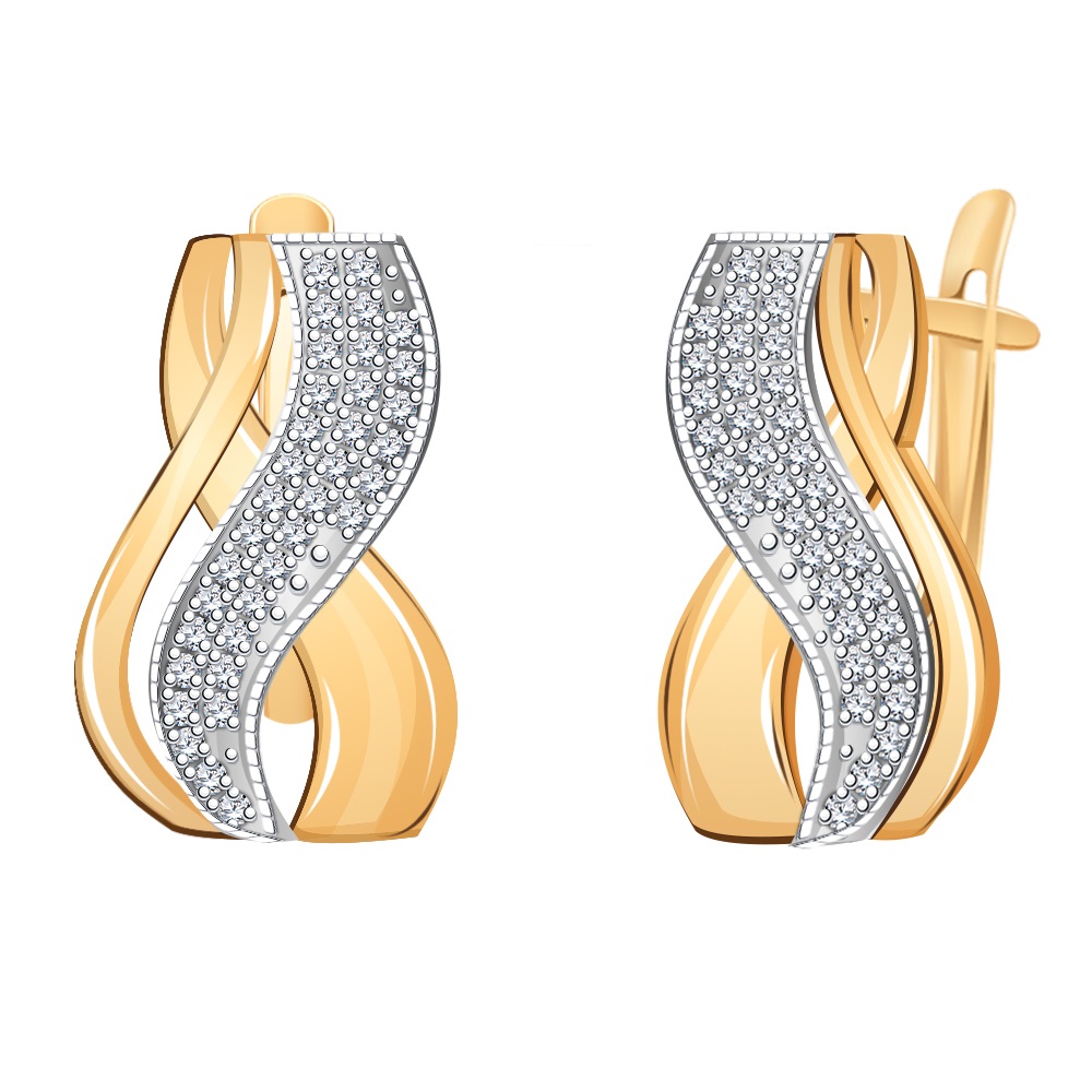 Серьги (Au 585) 20856