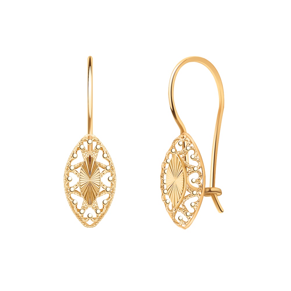 Серьги (Au 585) 2656а