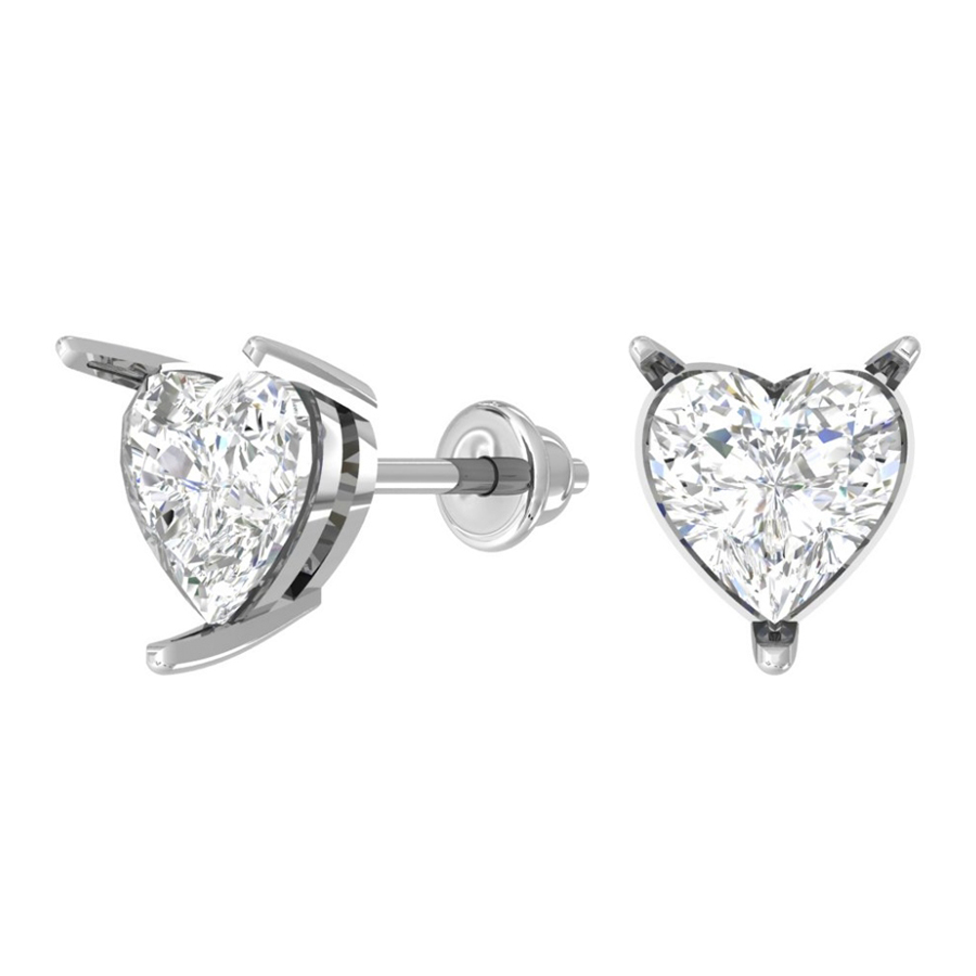 Серьги пусеты (Ag 925) 6101652-00775