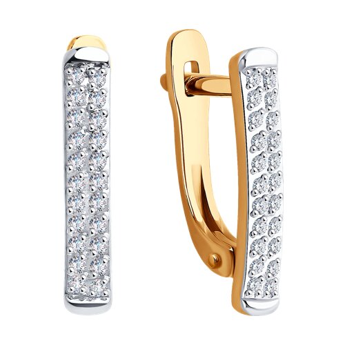 Серьги (Au 585) 1021003