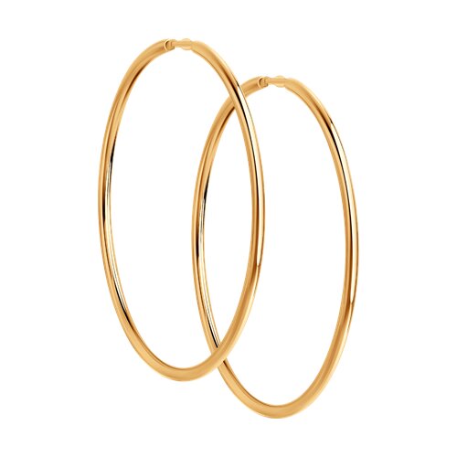 Серьги конго (Au 375) 140003-4