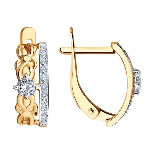 Серьги (Au 375) 027235-4