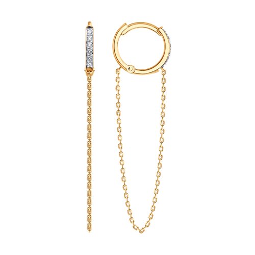 Серьги (Au 585) 0200876