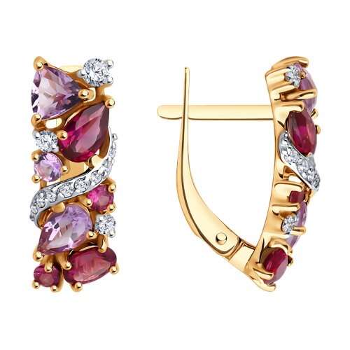 Серьги (Au 585) 51-320-02168-2