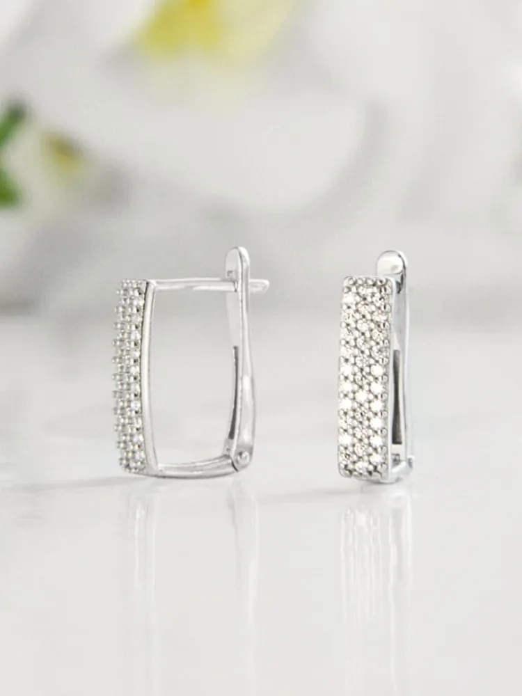 Серьги (Ag 925) 3874.1