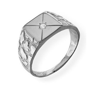 Кольцо печатка (Ag 925) 01-2011