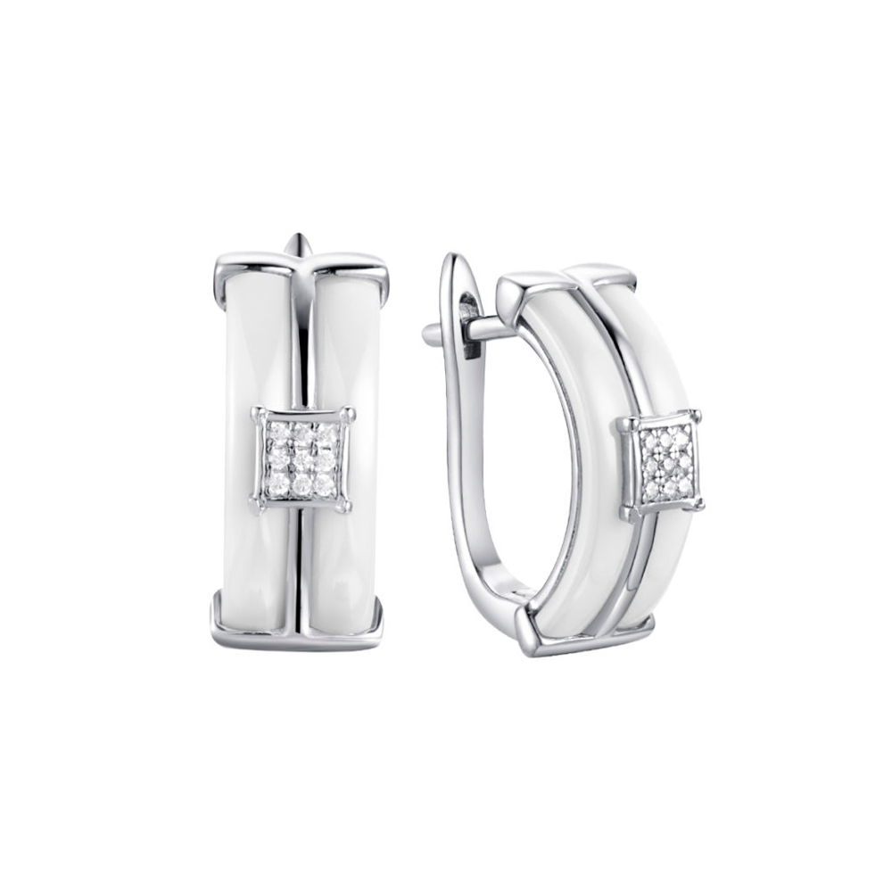 Серьги (Ag 925) TC-E00132-W-W-X-X-W