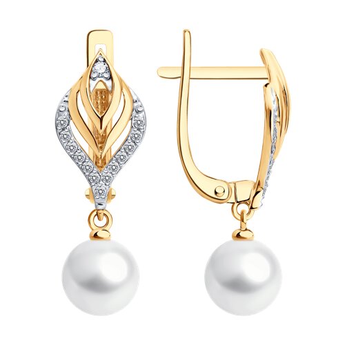 Серьги (Au 585) 792475