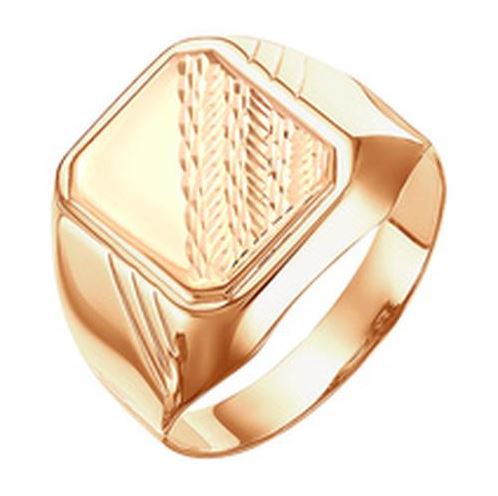 Кольцо печатка (Au 585) 07-1563