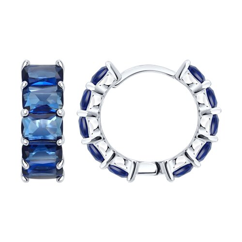 Серьги конго (Ag 925) 94027609-91