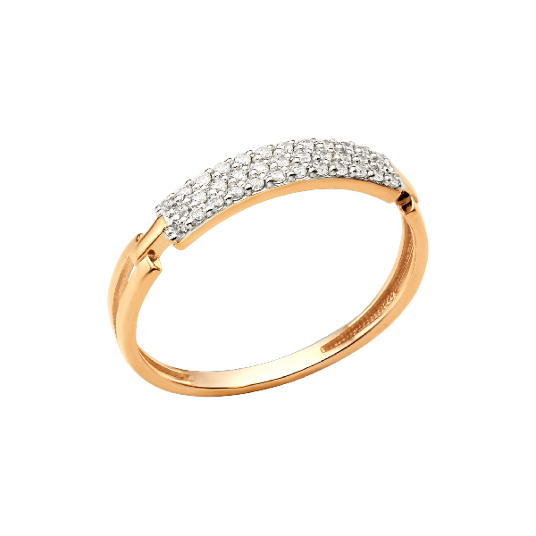 Кольцо золотое (Au 585) 000591-1102