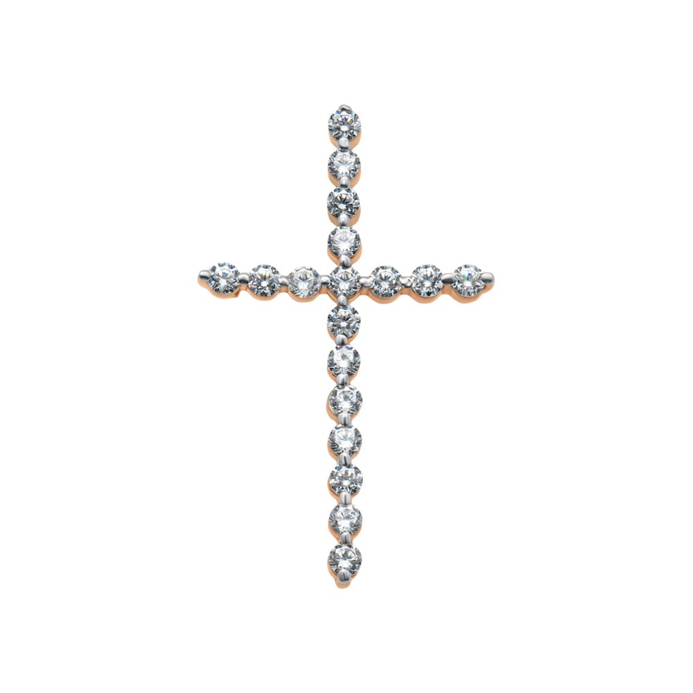 Крест декоративный (Au 585) 14101057