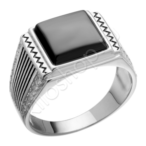 Кольцо печатка (Ag 925) 26К143097