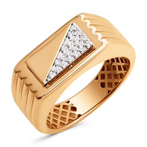 Кольцо печатка (Au 585) 902951-1102